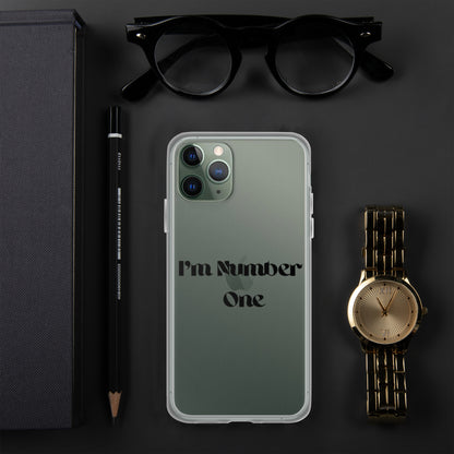 Clear Case for iPhone® - The Number 1 Things