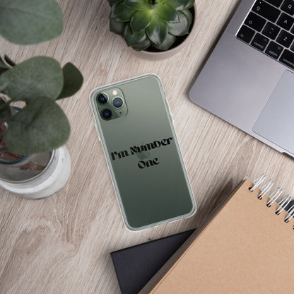 Clear Case for iPhone® - The Number 1 Things