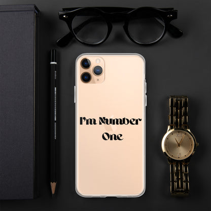 Clear Case for iPhone® - The Number 1 Things