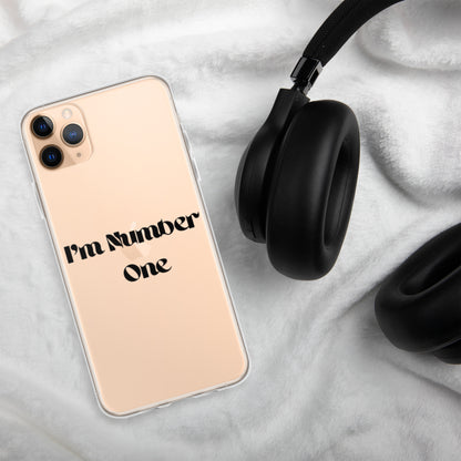 Clear Case for iPhone® - The Number 1 Things