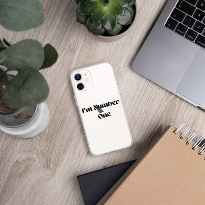 Clear Case for iPhone® - The Number 1 Things