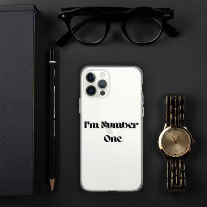Clear Case for iPhone® - The Number 1 Things
