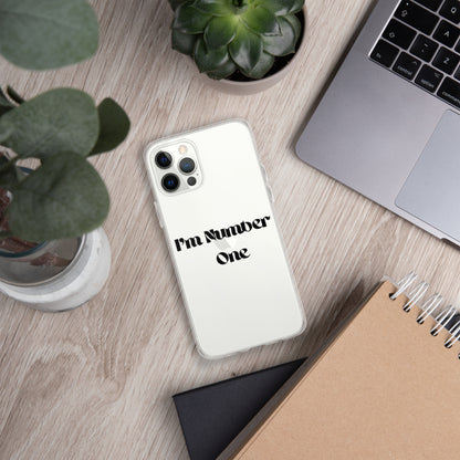 Clear Case for iPhone® - The Number 1 Things