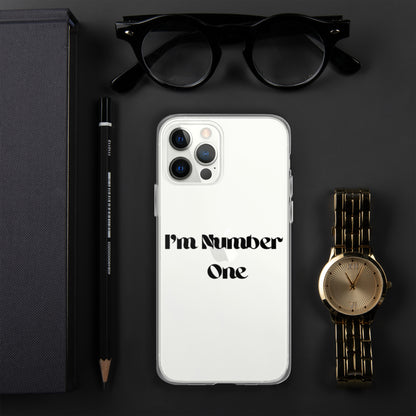 Clear Case for iPhone® - The Number 1 Things
