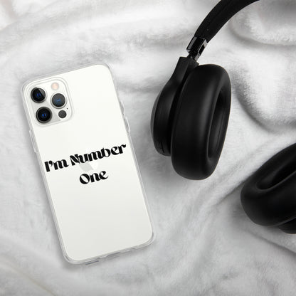 Clear Case for iPhone® - The Number 1 Things
