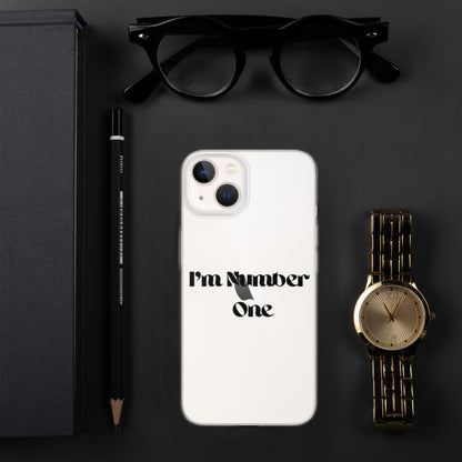 Clear Case for iPhone® - The Number 1 Things