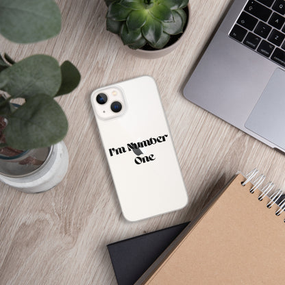 Clear Case for iPhone® - The Number 1 Things