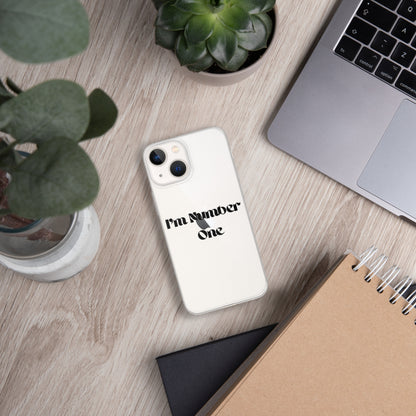 Clear Case for iPhone® - The Number 1 Things