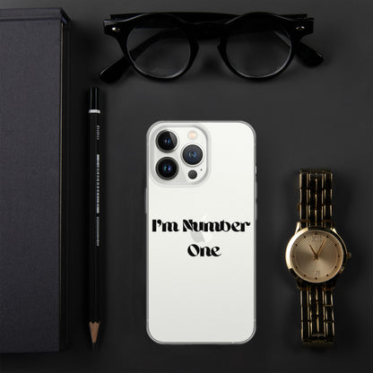 Clear Case for iPhone® - The Number 1 Things