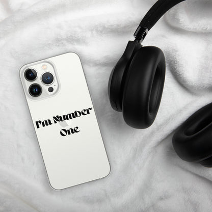 Clear Case for iPhone® - The Number 1 Things