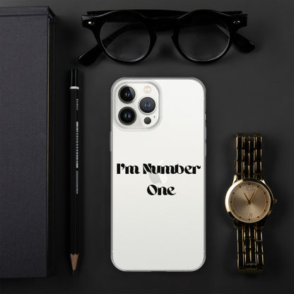Clear Case for iPhone® - The Number 1 Things