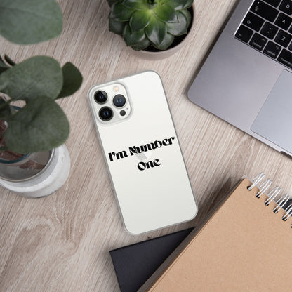 Clear Case for iPhone® - The Number 1 Things