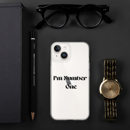 Clear Case for iPhone® - The Number 1 Things