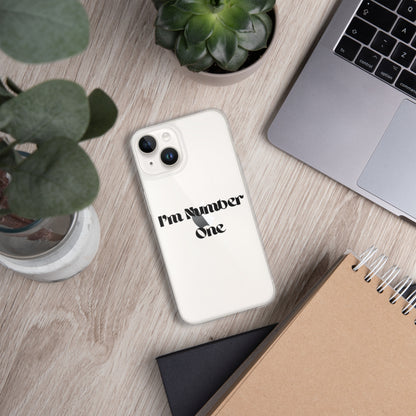 Clear Case for iPhone® - The Number 1 Things