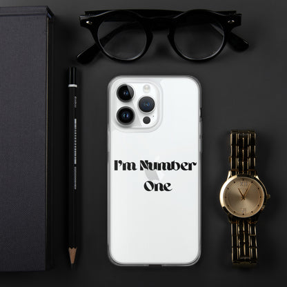 Clear Case for iPhone® - The Number 1 Things