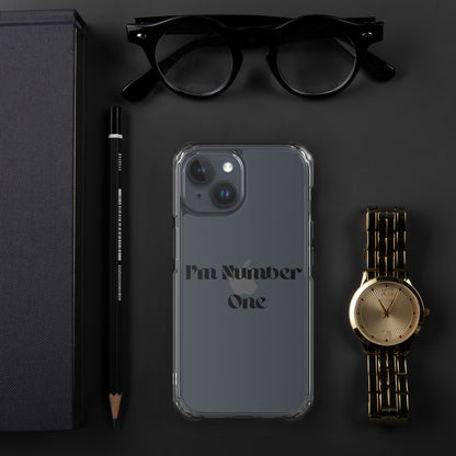 Clear Case for iPhone® - The Number 1 Things
