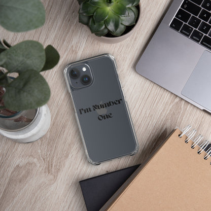 Clear Case for iPhone® - The Number 1 Things