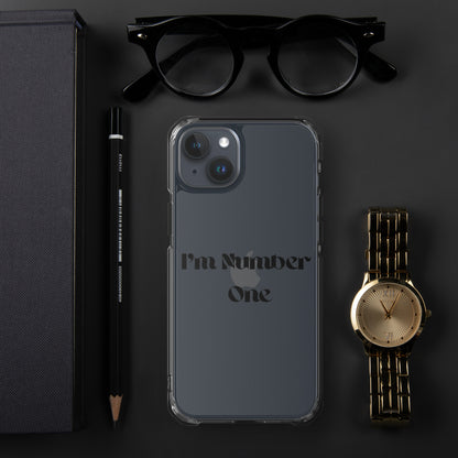 Clear Case for iPhone® - The Number 1 Things