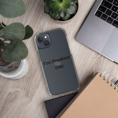 Clear Case for iPhone® - The Number 1 Things