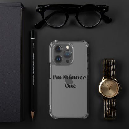 Clear Case for iPhone® - The Number 1 Things