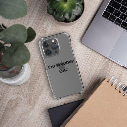 Clear Case for iPhone® - The Number 1 Things