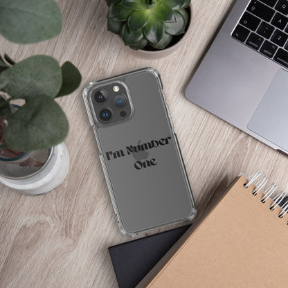 Clear Case for iPhone® - The Number 1 Things
