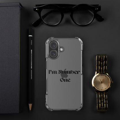 Clear Case for iPhone® - The Number 1 Things