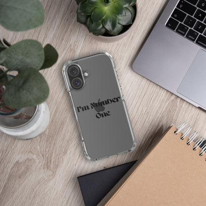 Clear Case for iPhone® - The Number 1 Things