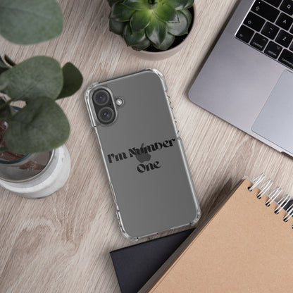 Clear Case for iPhone® - The Number 1 Things