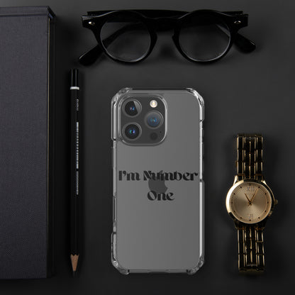 Clear Case for iPhone® - The Number 1 Things