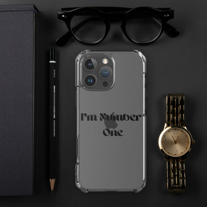 Clear Case for iPhone® - The Number 1 Things