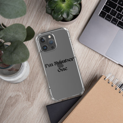 Clear Case for iPhone® - The Number 1 Things