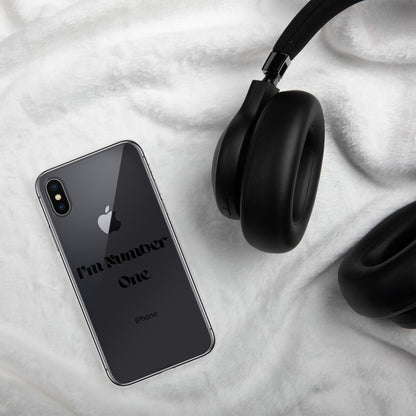 Clear Case for iPhone® - The Number 1 Things