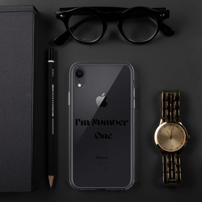 Clear Case for iPhone® - The Number 1 Things