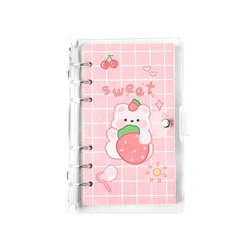 Cartoon Loose Spiral Notebook Cute Accounting Girl Heart Journal Book - The Number 1 Things
