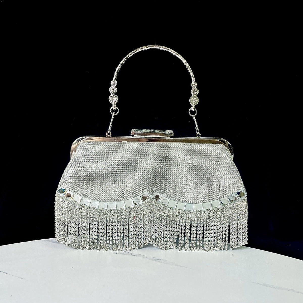 New Tassel KTV Princess Dinner Dress Hand Shoulder Crossbody Banquet Bag - The Number 1 Things