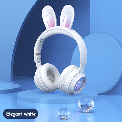 Rabbit Ear Headphones Wireless Luminous Extendable Wheat Headphones - The Number 1 Things