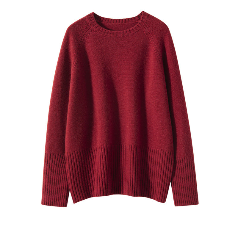 Cashmere Sweater Women's Knitted Bottoming Shirt - The Number 1 Things