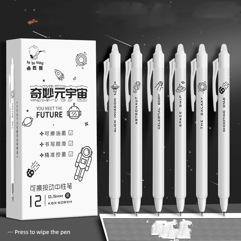Elementary School Student Press Heat Erasable Gel Pen