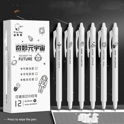 Elementary School Student Press Heat Erasable Gel Pen