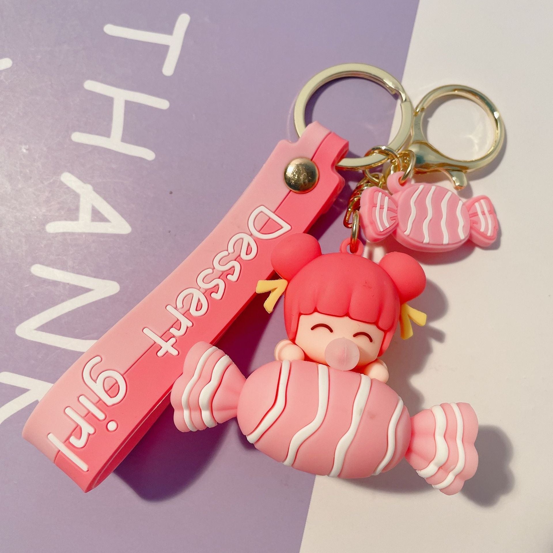 New Cute Bubble Girl Key Chain - The Number 1 Things