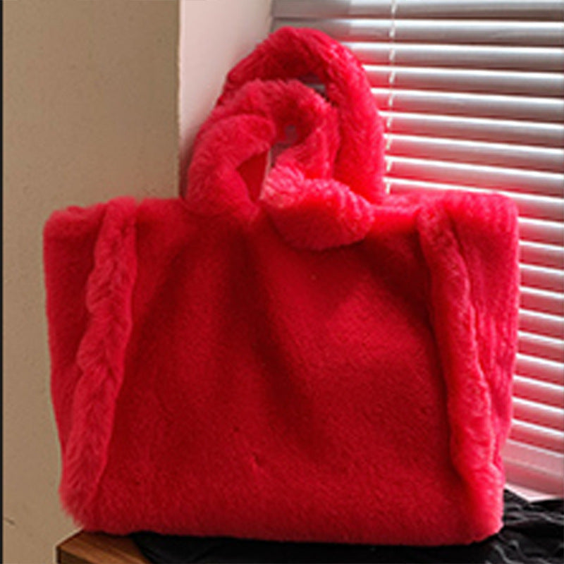 Winter Bags Chain Plush Handbag Totes Women Shoulder Bag - The Number 1 Things