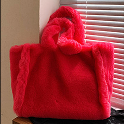 Winter Bags Chain Plush Handbag Totes Women Shoulder Bag - The Number 1 Things