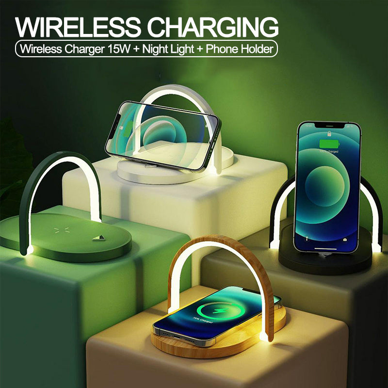 Foldable Wireless Charger Night Light