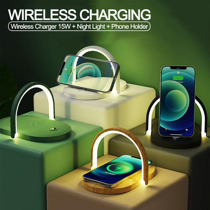 Foldable Wireless Charger Night Light - The Number 1 Things