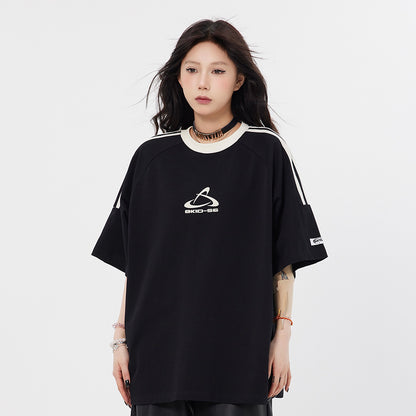Logo Letter Print Short-sleeve T-shirt Men's And Women's Tops Summer Fashion Brand - The Number 1 Things
