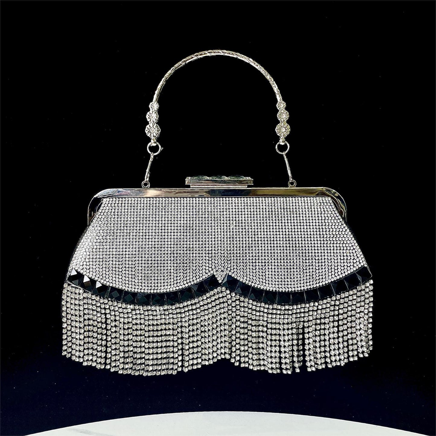 New Tassel KTV Princess Dinner Dress Hand Shoulder Crossbody Banquet Bag - The Number 1 Things