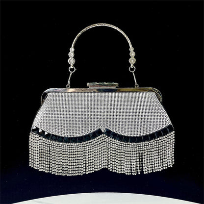 New Tassel KTV Princess Dinner Dress Hand Shoulder Crossbody Banquet Bag - The Number 1 Things