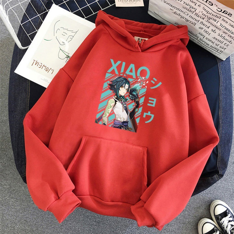 Couple Fleece Hooded Pullover Sweater - The Number 1 Things