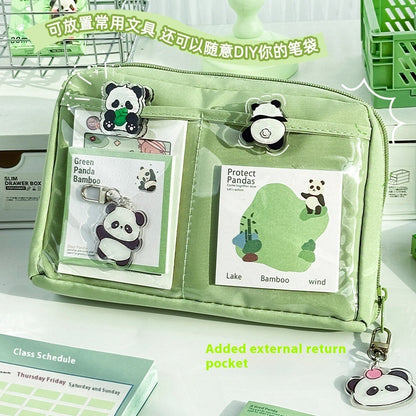 12 Layer Panda Pencil Case With Super Large Capacity